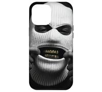 Estafador Enmascarado con Actitud de Parrilla Dorada Arte fotográfico gráfico Carcasa para iPhone 12 Pro MAX