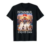 Estambul Ciudad De Los Gatos Camiseta