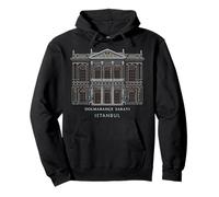 Estambul, Palacio de Dolmabaçe, Dibujo a Mano, Turquía Sudadera con Capucha