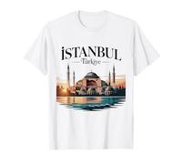 Estambul Turquía Gran Ciudad Viaje Souvenir Santa Sofía Camiseta