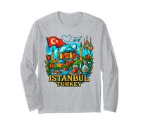 Estambul Turquía Santa Sofía Gran Mezquita Atracción Turística Manga Larga
