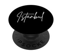 Estambul Viaje Vacaciones Souvenir Turista a Turquía PopSockets PopGrip Adhesivo