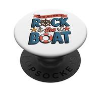 Estamos aquí para rockear el barco cruceros por el océano PopSockets PopGrip Adhesivo