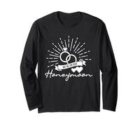 Estamos en Nuestra Luna de Miel - Amor Matrimonio Pareja Novia Novio Manga Larga