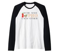 Estamos Hechos Pho el uno al Otro Cocina vietnamita Sopa de Fideos Camiseta Manga Raglan