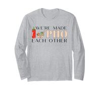 Estamos Hechos Pho el uno al Otro Cocina vietnamita Sopa de Fideos Manga Larga