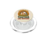 Estamos Todos Juntos como rehenes Bunny Birds Retro 1 PopSockets PopGrip para MagSafe