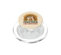 Estamos Todos Juntos como rehenes Bunny Birds Retro 2 PopSockets PopGrip para MagSafe