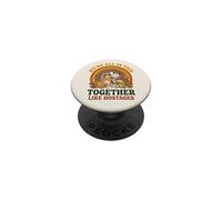 Estamos Todos Juntos como rehenes Funny Animal Retro 3 PopSockets PopGrip Adhesivo