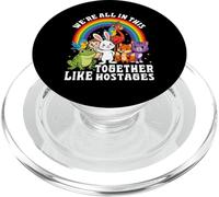 Estamos Todos Juntos como rehenes Funny Sarcastic PopSockets PopGrip para MagSafe