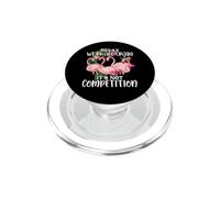 Estamos Todos Locos No es Competencia Flamingo Animal Lover PopSockets PopGrip para MagSafe