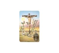 Estampa Justo Juez con Medalla, Religion/Religious Card