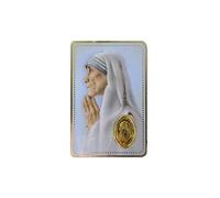 Estampa Madre Teresa DE CALCUTA con Medalla, Religion/Religious Card