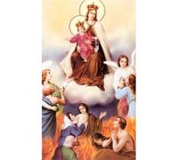 Estampa Religiosa Animas del PURGATORIO, Religion/Religious Card