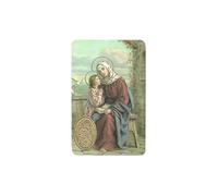Estampa Santa Ana con Medalla, Religion/Religious Card