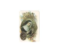 Estampa Santa Rita DE Casia con Medalla, Religion/Religious Card