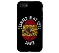 Estampada en My Soul España Bandera Diseño Orgullo Español Carcasa para iPhone SE (2020) / 7/8