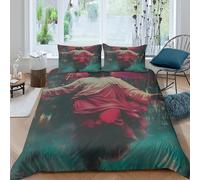 Estampado 3D Jesus Christ Funda de edredón Ropa de Cama con Funda de Almohada Antiácaros Funda para edredón Extra Suave para compañeros de Piso Estudiantes Adolescentes King（220x240cm）