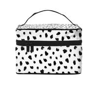 Estampado Animal dálmata pictórico, Bolsa de Maquillaje Bolsa de cosméticos Bolsa de artículos de tocador de Viaje portátil Estuche para lápices Bolsa de artículos de tocador