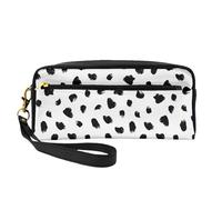 Estampado Animal dálmata pictórico, Bolsa de Maquillaje Bolsa de cosméticos Bolsa de Aseo de Viaje portátil Estuche de Cuero para Mujeres y niñas