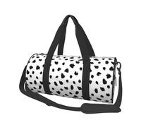 Estampado Animal dálmata pictórico, Bolsa de Viaje de Gran Capacidad, Bolso Redondo, Bolsa de Viaje Deportiva, Bolsa de Mano, Bolsa de Fitness