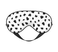 Estampado animal dálmata pictórico, Cubreojos completos Antifaz bloqueador de luz Antifaz para dormir Antifaz suave con los ojos vendados Noche