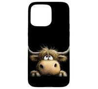 Estampado Animal de Vaca de Las Tierras Altas 'Boris' Carcasa para iPhone 15 Pro MAX