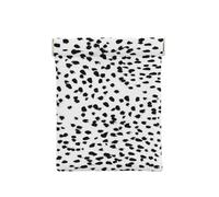 Estampado Animal en Blanco y Negro con Lunares dálmatas, Squeeze Top Wallet Bolsa de Almacenamiento para Mujer Monedero pequeño Bolsa de Cambio