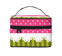 Estampado Azul pálido de Piedra de ónixBolsa de Maquillaje, Bolsa de Cosméticos Portátil para Mujer-Organizador de Cosméticos de Viaje, Regalo para Momentos Especiales