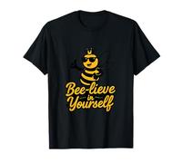 Estampado de Abeja de Abeja Reina Vive en ti Mismo Camiseta