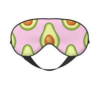 Estampado De Aguacate Rosa, Cubreojos completos Antifaz bloqueador de luz Antifaz para dormir Antifaz suave con los ojos vendados Noche