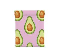 Estampado De Aguacate Rosa, Squeeze Top Wallet Bolsa de Almacenamiento para Mujer Monedero pequeño Bolsa de Cambio