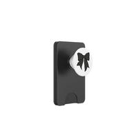 Estampado De Guepardo Piel De Leopardo Negro Gris Patrón Chica Coqueta PopSockets PopWallet para MagSafe