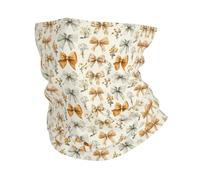 Estampado De Lazo A Cuadros con Flores Unisex Bandana Resistente Al Viento Bufanda Tubular Suave Tubular Pañuelo para Verano Senderismo Correr Deportes