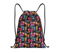Estampado De Lazo Colorido Mujer Hombre Mochila De Cuerdas Con Cordón Mochila Con Cordón Plegable Mochilas Deportiva Para Senderismo Fútbol Voleibol Viaje