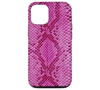 Estampado De Leopardo Animal Print Elegante Serpiente Patrón Diseño Rosa Carcasa para iPhone 12/12 Pro