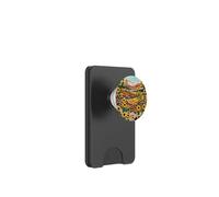 Estampado de Leopardo Cactus Girasol Desierto Boho Suroeste PopSockets PopWallet para MagSafe