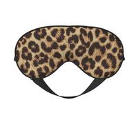 Estampado de leopardo, Cubreojos completos Antifaz bloqueador de luz Antifaz para dormir Antifaz suave con los ojos vendados Noche