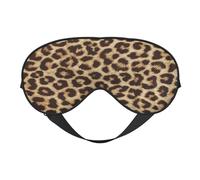 Estampado de leopardo, Cubreojos completos Antifaz bloqueador de luz Antifaz para dormir Antifaz suave con los ojos vendados Noche