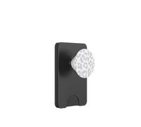 Estampado de piel animal de guepardo leopardo gris y blanco para niñas PopSockets PopWallet para MagSafe