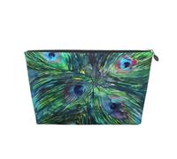 Estampado de Plumas, Bolsa de artículos de tocador Bolsa de Maquillaje Bolsa de cosméticos Bolsa de artículos de tocador de Viaje portátil