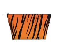 Estampado de Rayas de Tigre, Bolsa de artículos de tocador Bolsa de Maquillaje Bolsa de cosméticos Bolsa de artículos de tocador de Viaje portátil