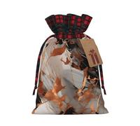 Estampado de salpicaduras de cobre con textura de mármol, cordón de Navidad, embalaje festivo, bolsas de cumpleaños, bolsas de envoltura
