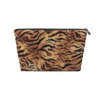 Estampado de Tigre, Bolsa de artículos de tocador Bolsa de Maquillaje Bolsa de cosméticos Bolsa de artículos de tocador de Viaje portátil