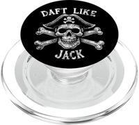 Estampado desgastado de pirata Daft Like Jack PopSockets PopGrip para MagSafe