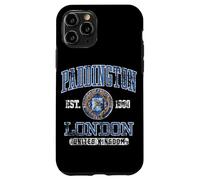 Estampado desgastado del escudo del distrito de Paddington del Reino Unido Carcasa para iPhone 11 Pro