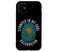 Estampado en mi Alma Bandera de Kazajstán Raíces del Orgullo kazajo Carcasa para iPhone 11