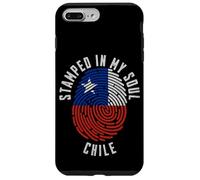 Estampado en Mi Alma Chile Diseño Bandera Orgullo Chileno Carcasa para iPhone 7 Plus/8 Plus