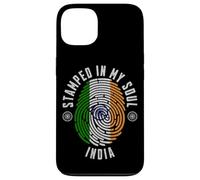 Estampado en My Soul India Flag Design Indian Pride Carcasa para iPhone 13