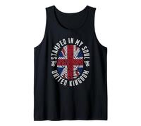Estampado en My Soul Reino Unido Bandera British Pride Camiseta sin Mangas